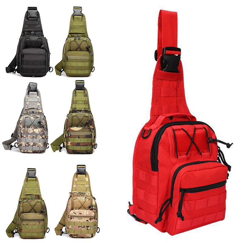 Edc Carry Pack - Veelzijdige tactische borsttas Heren Outdoor EDC