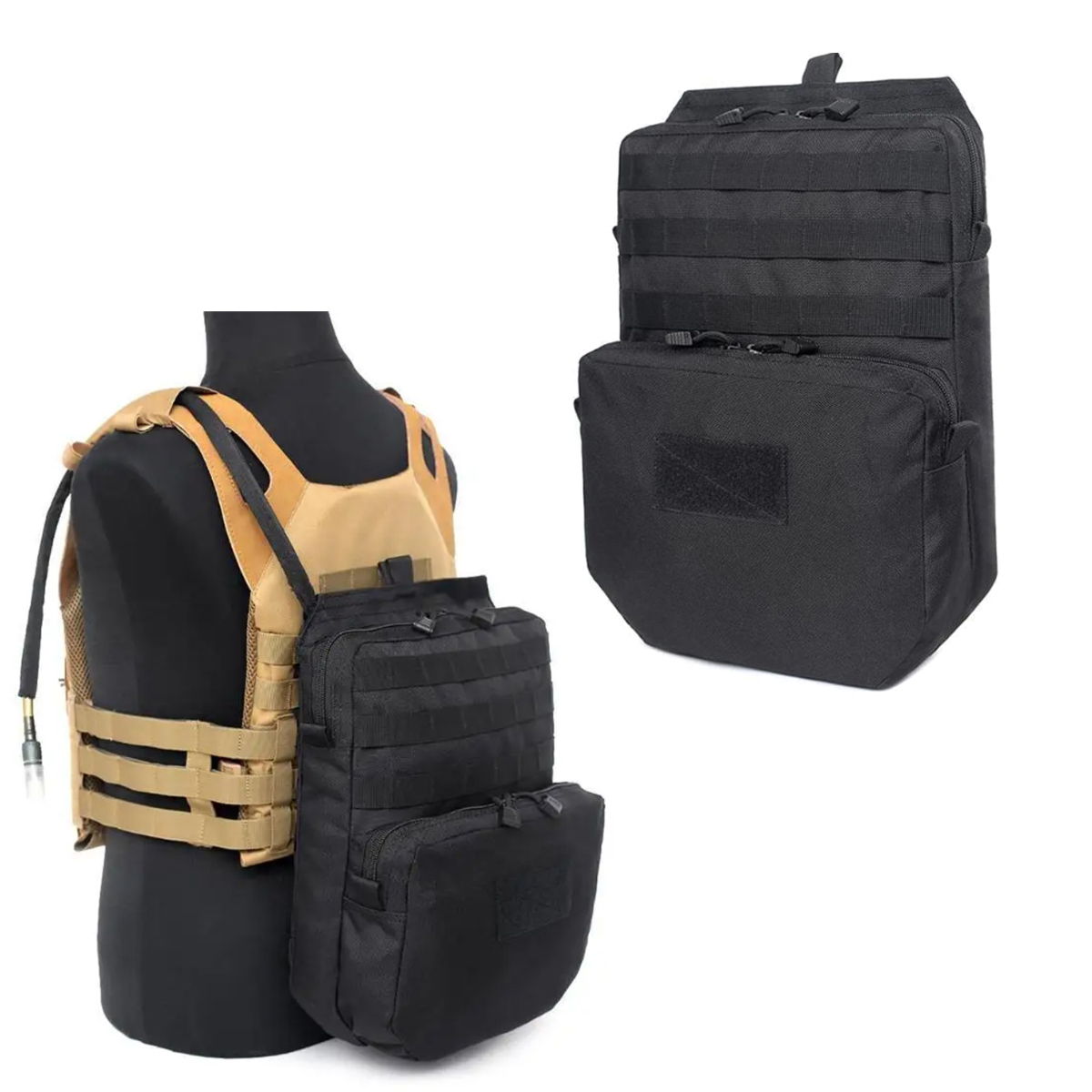 Edc Carry Pack - Outdoor Molle Bag Camping Hydratatierugzak Jachtuitrusting