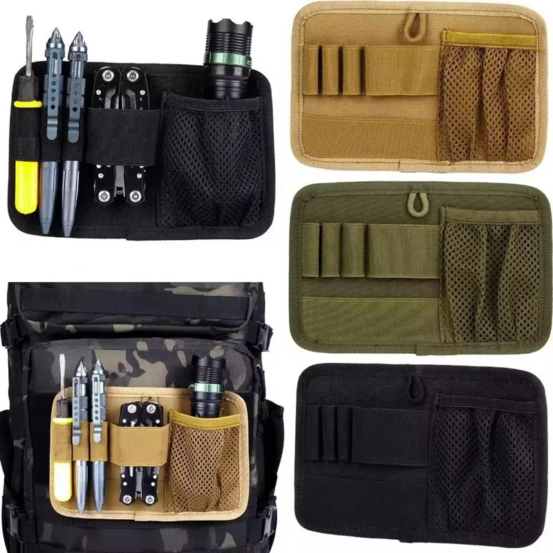 Edc Carry Pack - Modulair haak- en luspaneel EDC-organizer -