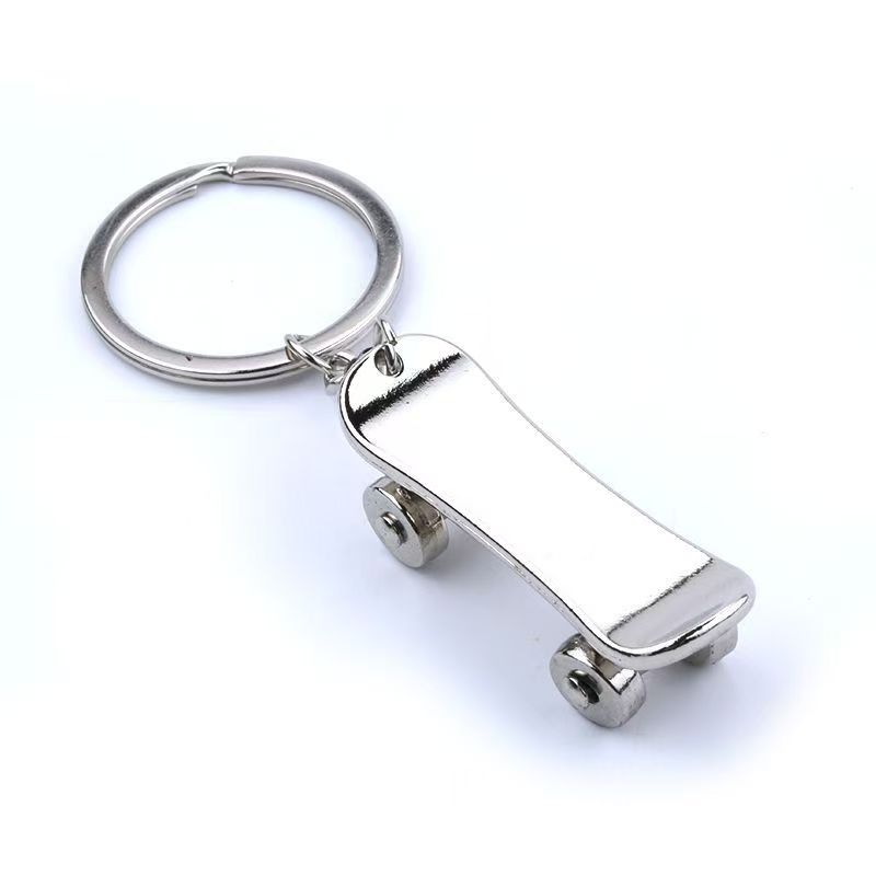 Edc Carry Pack - Creatieve Vinger-Skateboard Sleutelhanger Rugzakhanger Sleutelring EDC