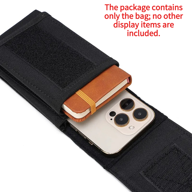 Edc Carry For Men - Tactische Dubbellaagse Telefoontas MOLLE Heuptas Heren