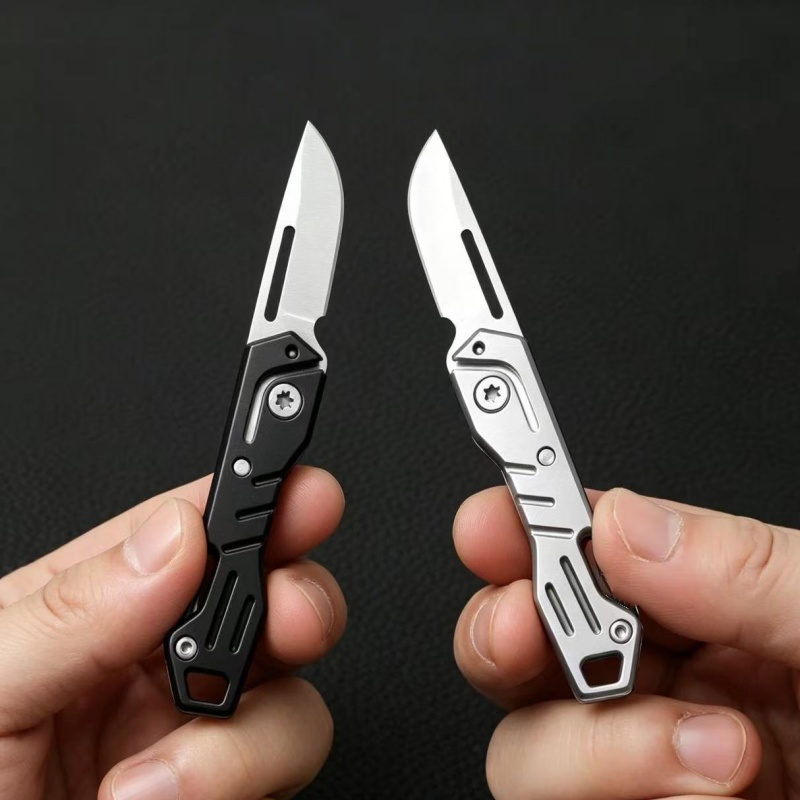 Edc Carry For Men - Mini EDC opvouwbaar zakmes met flesopener,