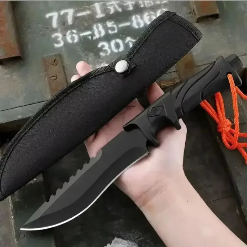 Multifunctioneel kampeer- en s - Edc Fixed Blade Deep Carry recensie en prijs