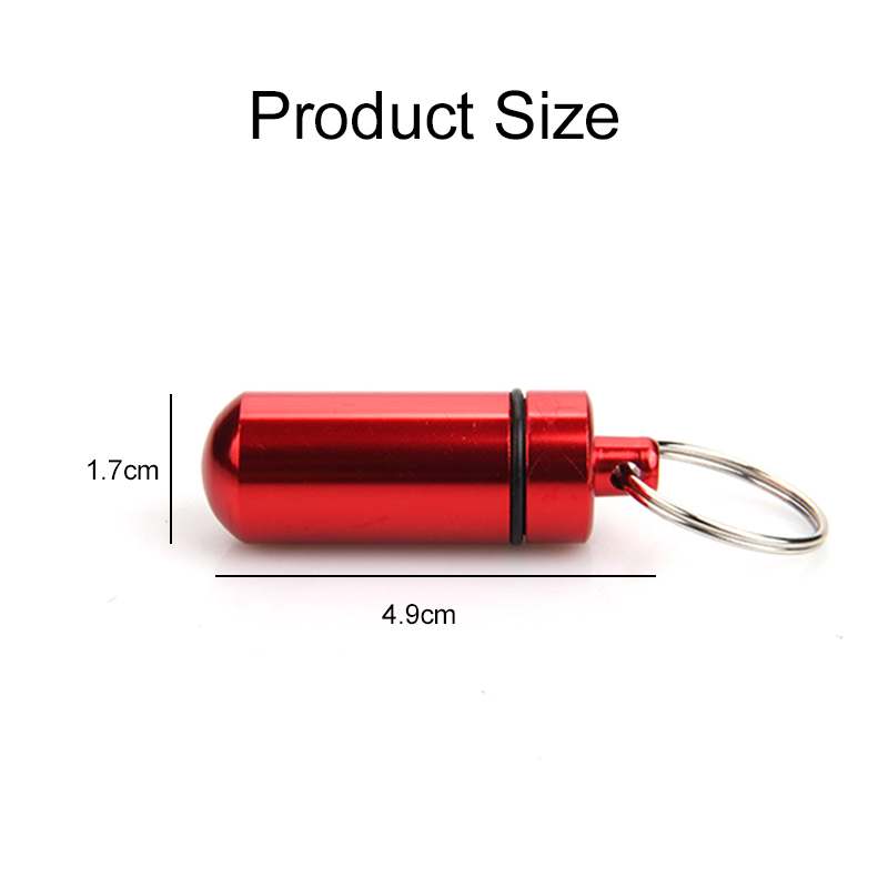 1/5 STUKS Aluminium Mini Pille - Edc Pill Carry recensie en prijs