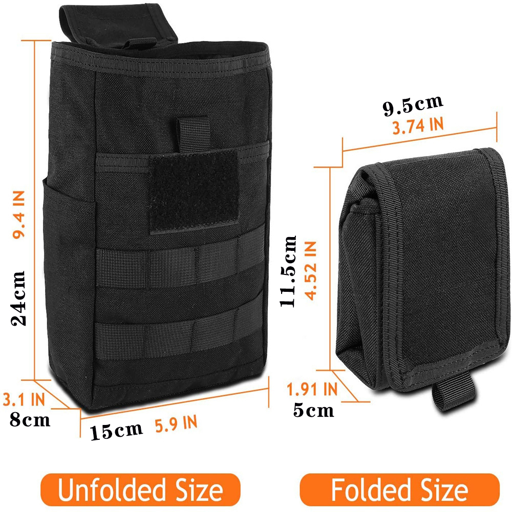 Opvouwbare Molle Dump Drop Pou - Edc Carry Box recensie en prijs