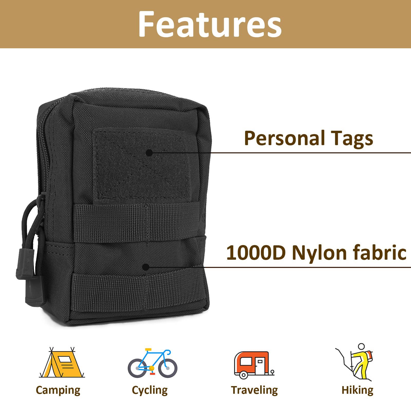 Tactische Molle medische acces - Edc Carry Accessories recensie en prijs