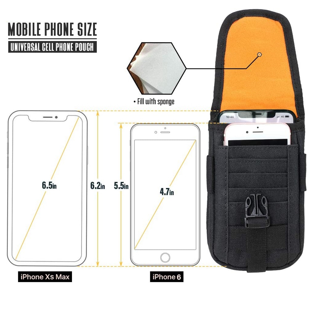 Tactische Telefoonhoes Molle,  - Edc Carry Belt recensie en prijs