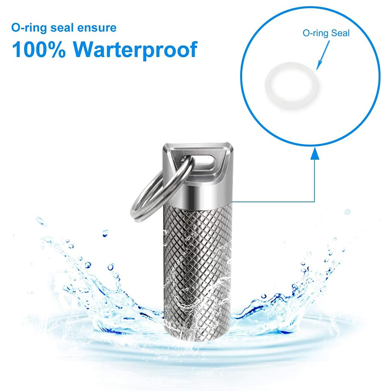 Titaniumlegering Mini Waterdic - Edc Pill Carry recensie en prijs