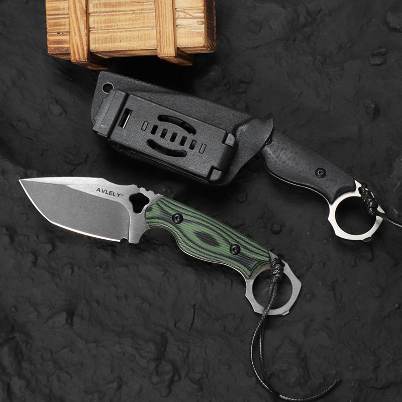 Staalmes met hoge hardheid van - Edc Fixed Blade Deep Carry recensie en prijs