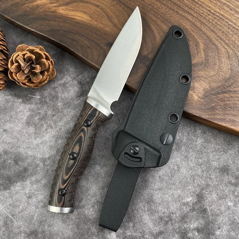 Recht mes D2 Blade G10-handvat - Edc Fixed Blade Deep Carry recensie en prijs