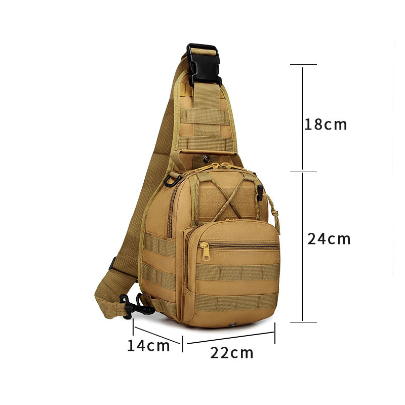 Outdoor tactische schoudertas  - Edc Carry Pack recensie en prijs